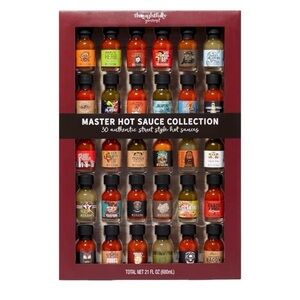BRAND NEW SEALED PACKAGE Thoughtfully Gourmet, Master Hot Sauce  Sampler Set